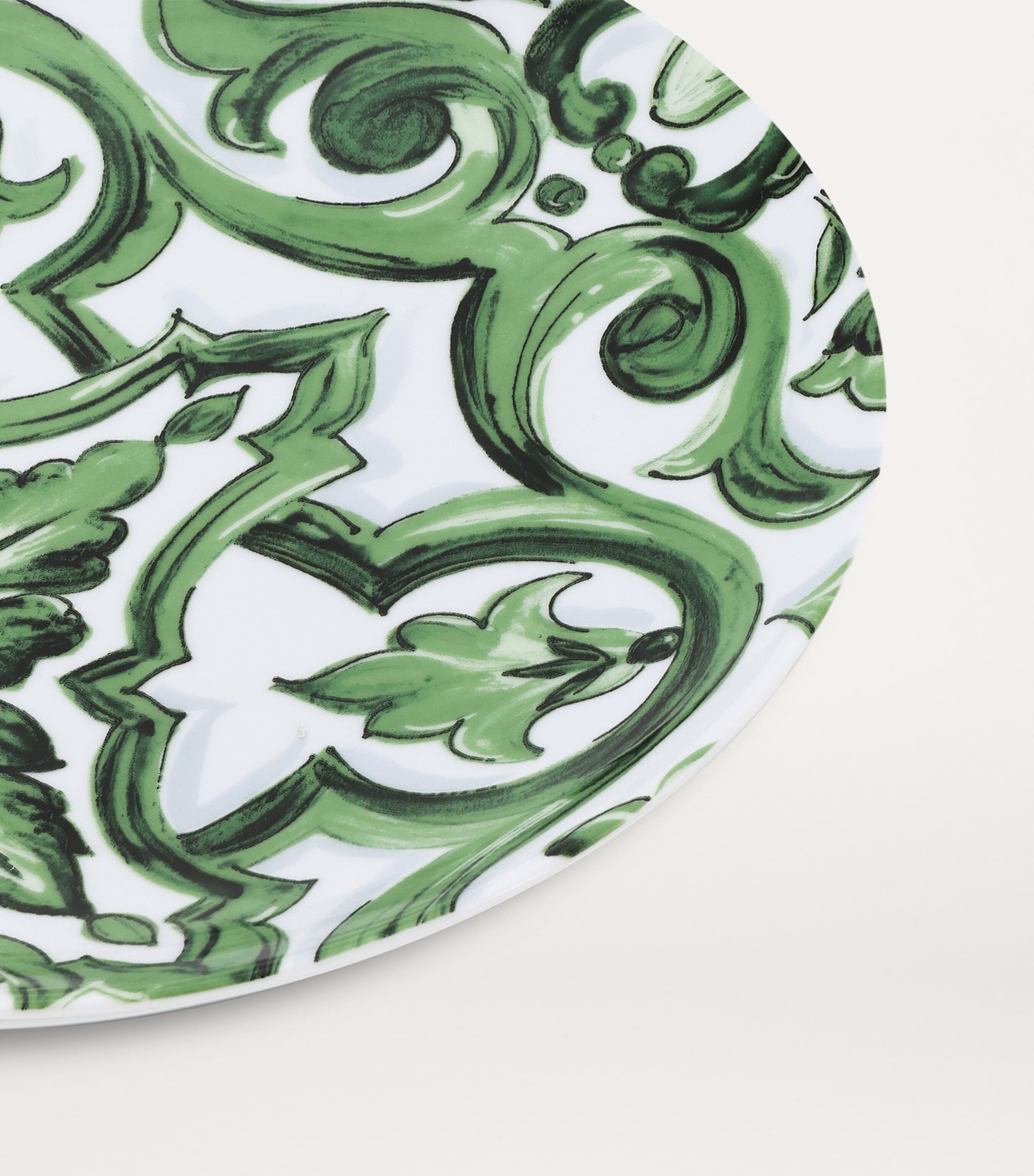 Set of 2 Dinner Plates (26cm) UV001-VERDE MAIOLICA Image 5