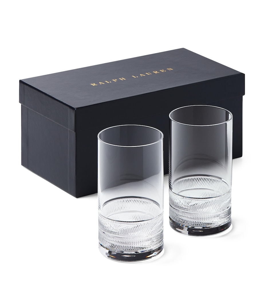 Set of 2 Remy Highball Glasses CLEAR Image 4