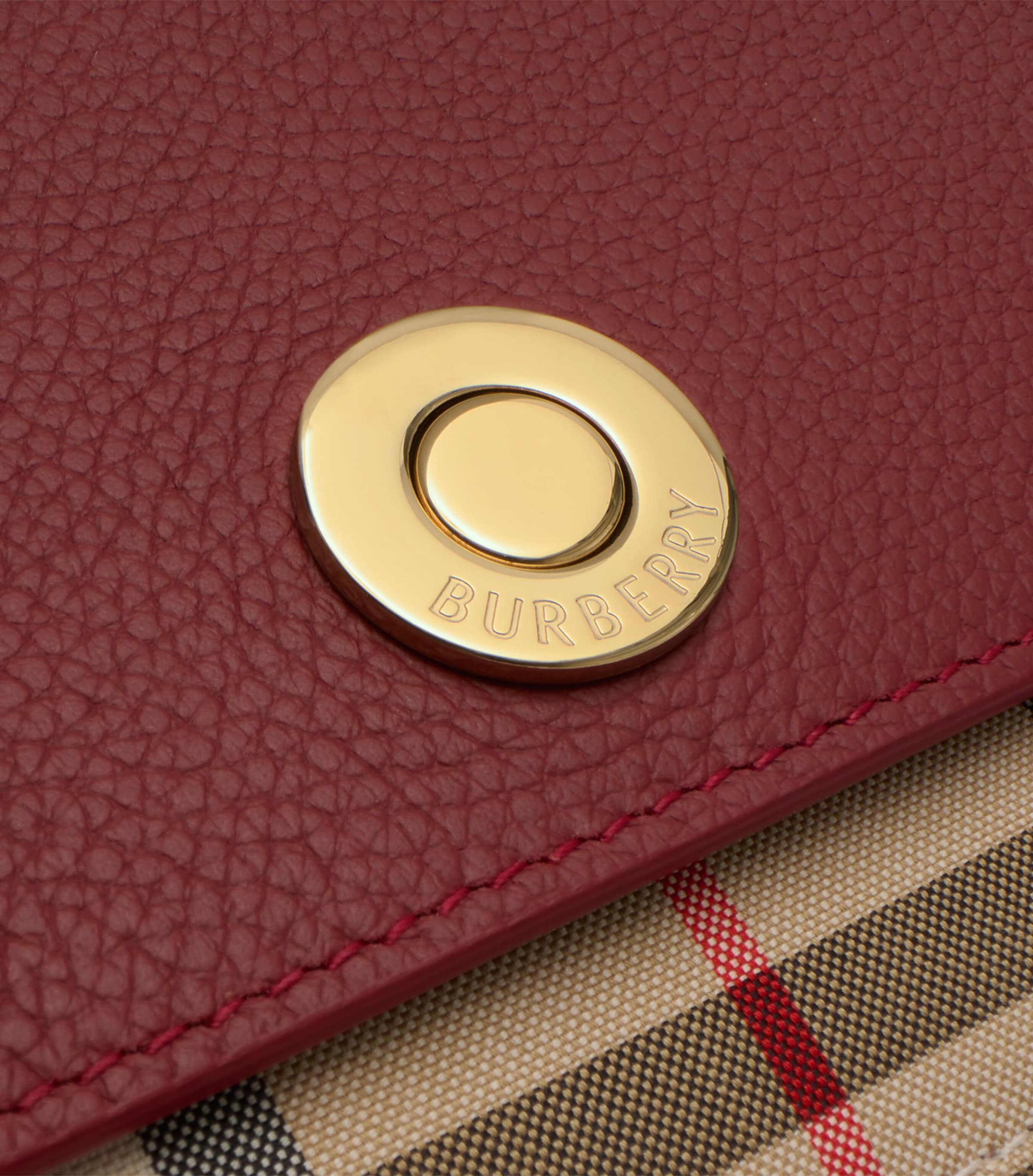 Leather Note Cross-Body Bag VNTG CHKRUBY Image 4