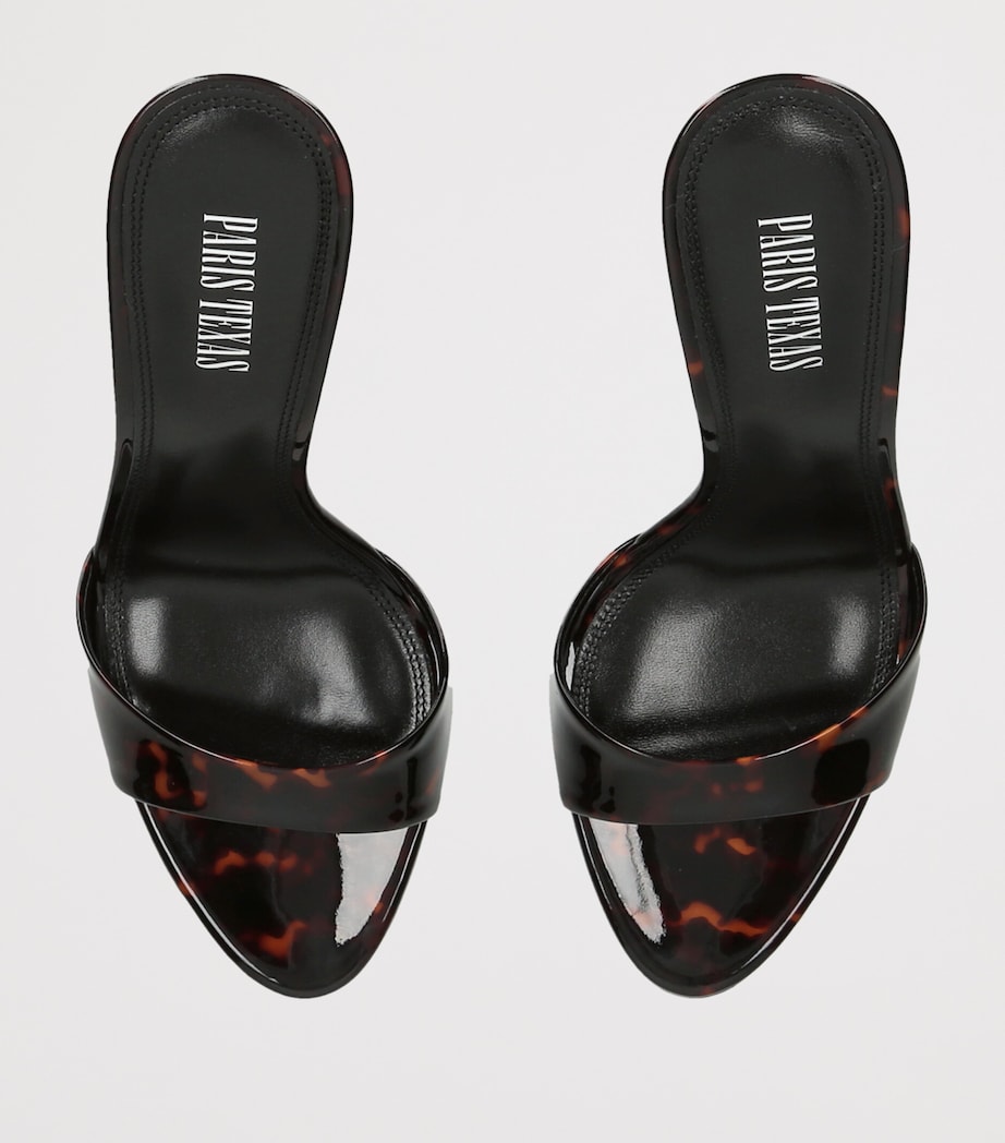 Paris Texas Patent Leather Lidia Mules 105 Dk.brn Com Image 3
