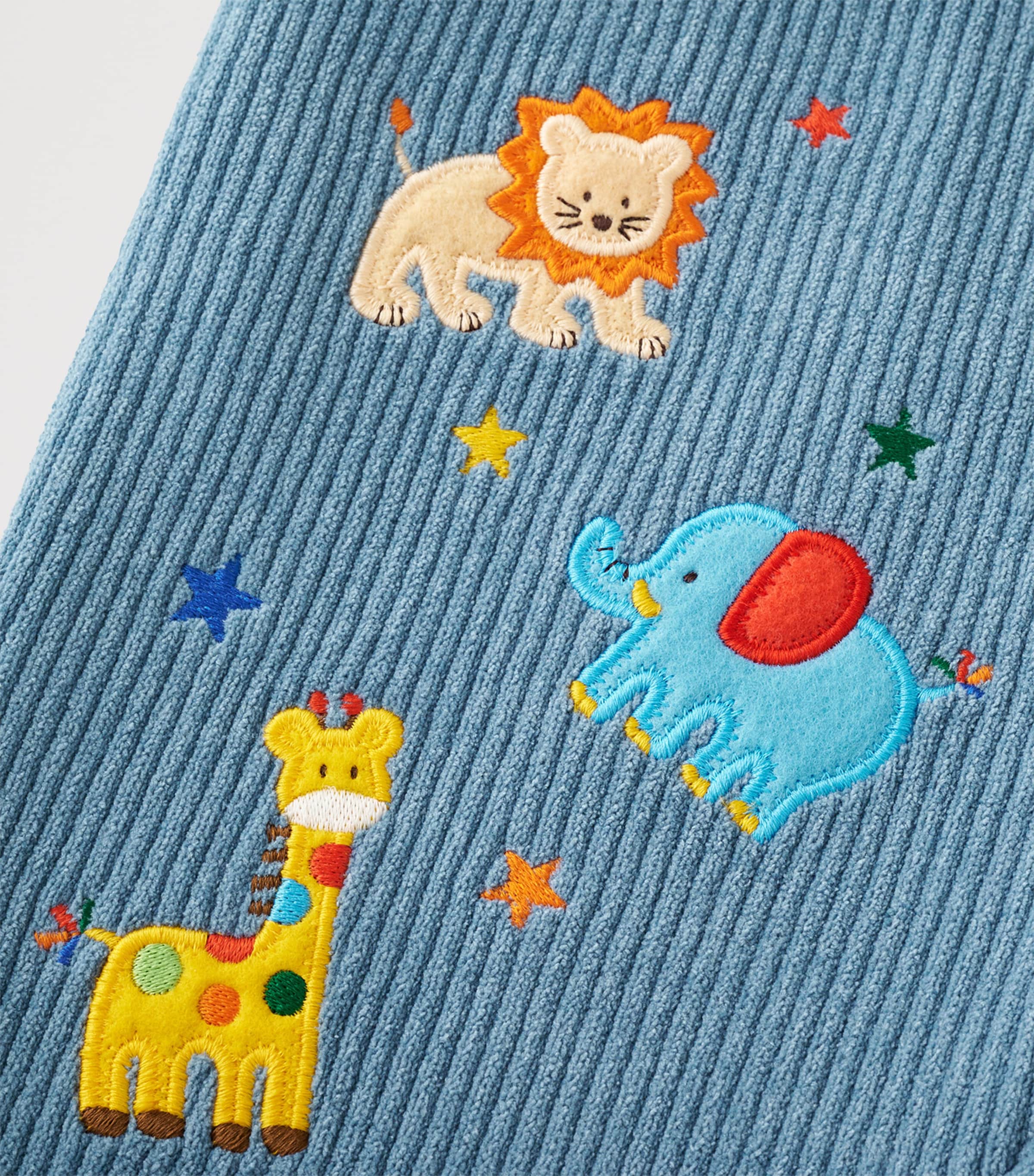 Miki House Corduroy Embroidered Trousers (12 Months-7 Years) Image 7