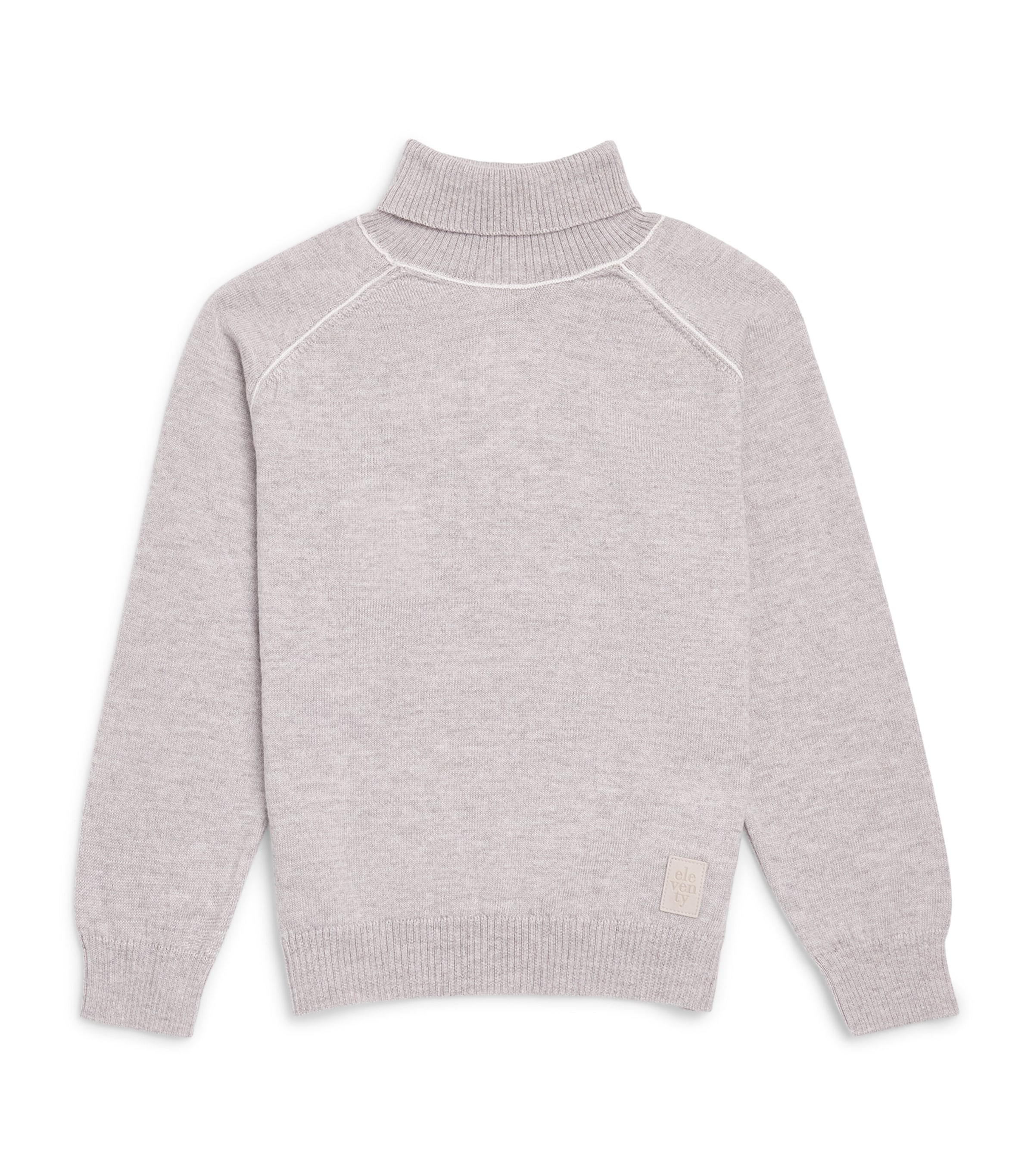 Eleventy Kids Virgin Wool Rollneck Sweater (2-16 Years) Bei Ch.mel/avo Image 1