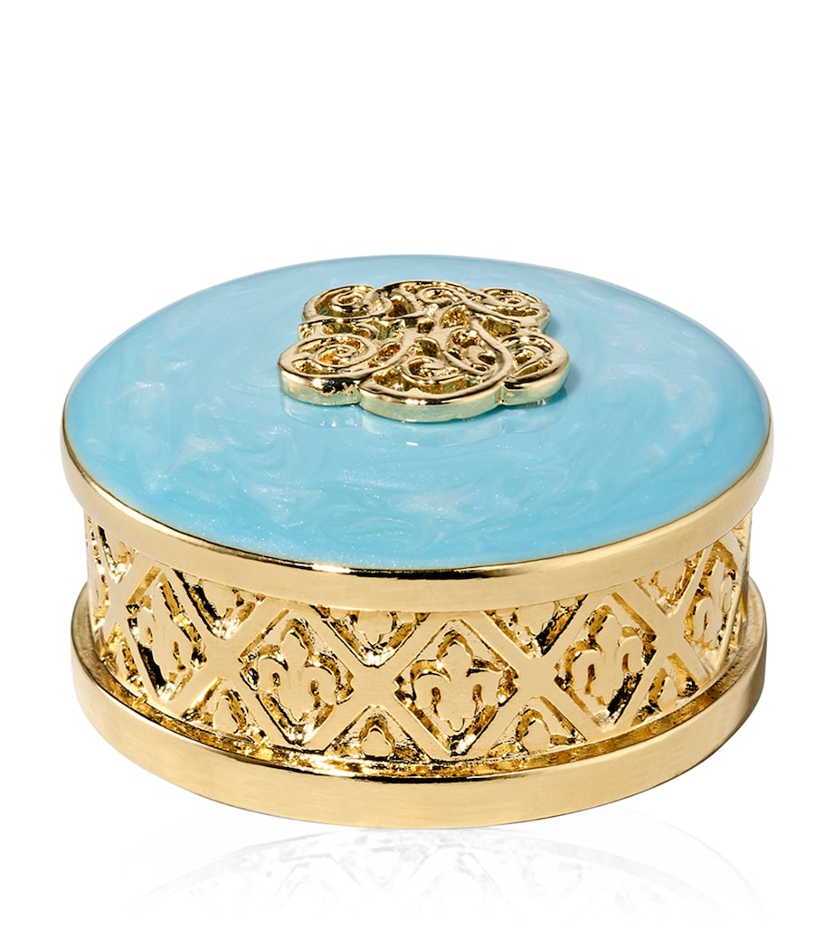Turquoise Solid Perfume Compact (1.5g) NO COLOUR Image 1