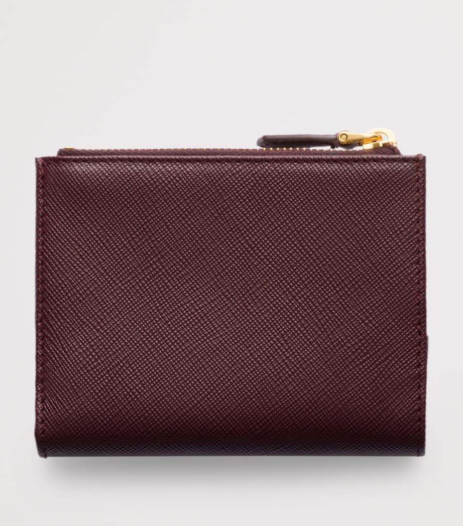 Small Saffiano Leather Wallet F0007 Image 3