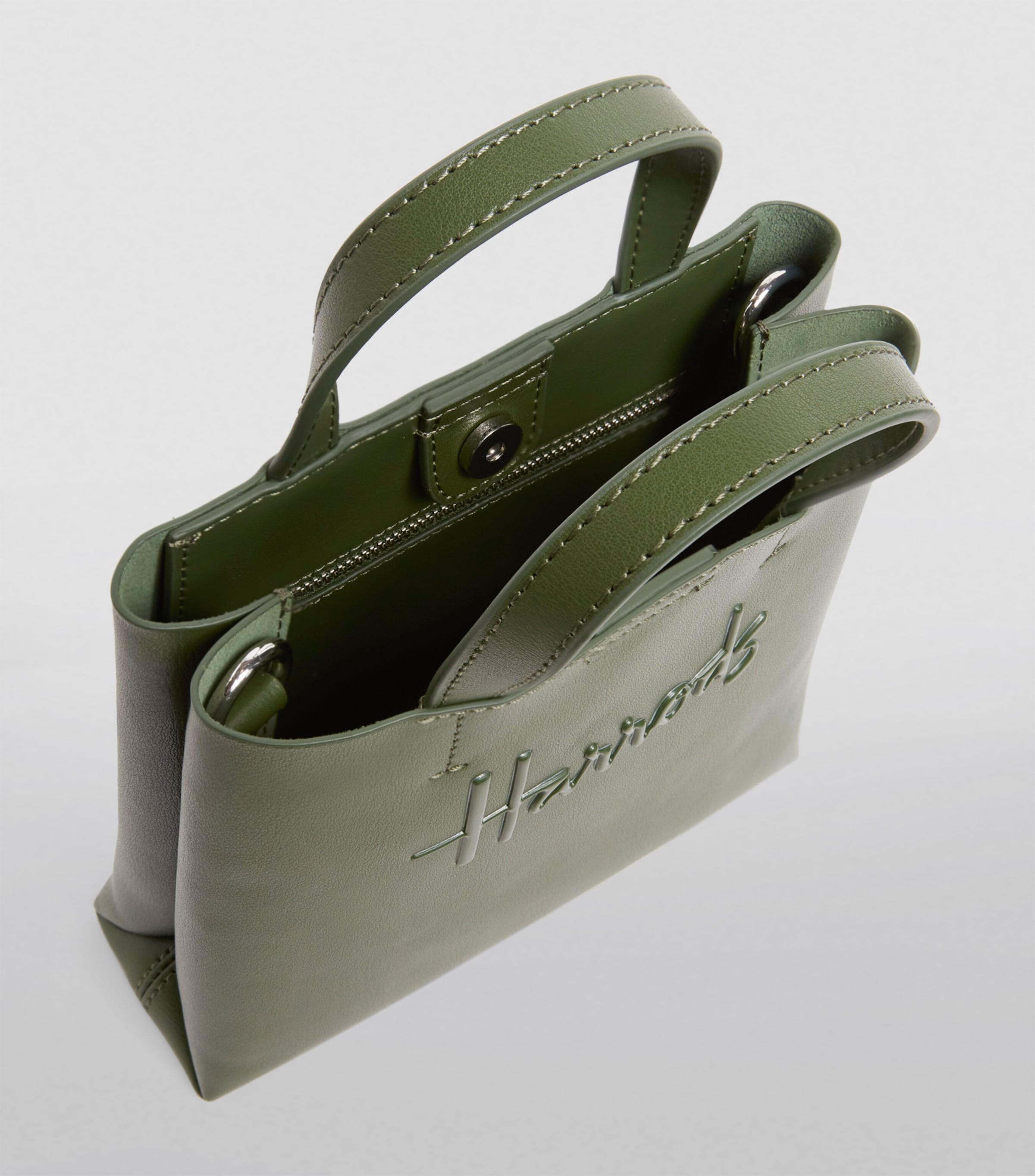 Harrods Mini Leather Kensington Tote Bag Harrods US