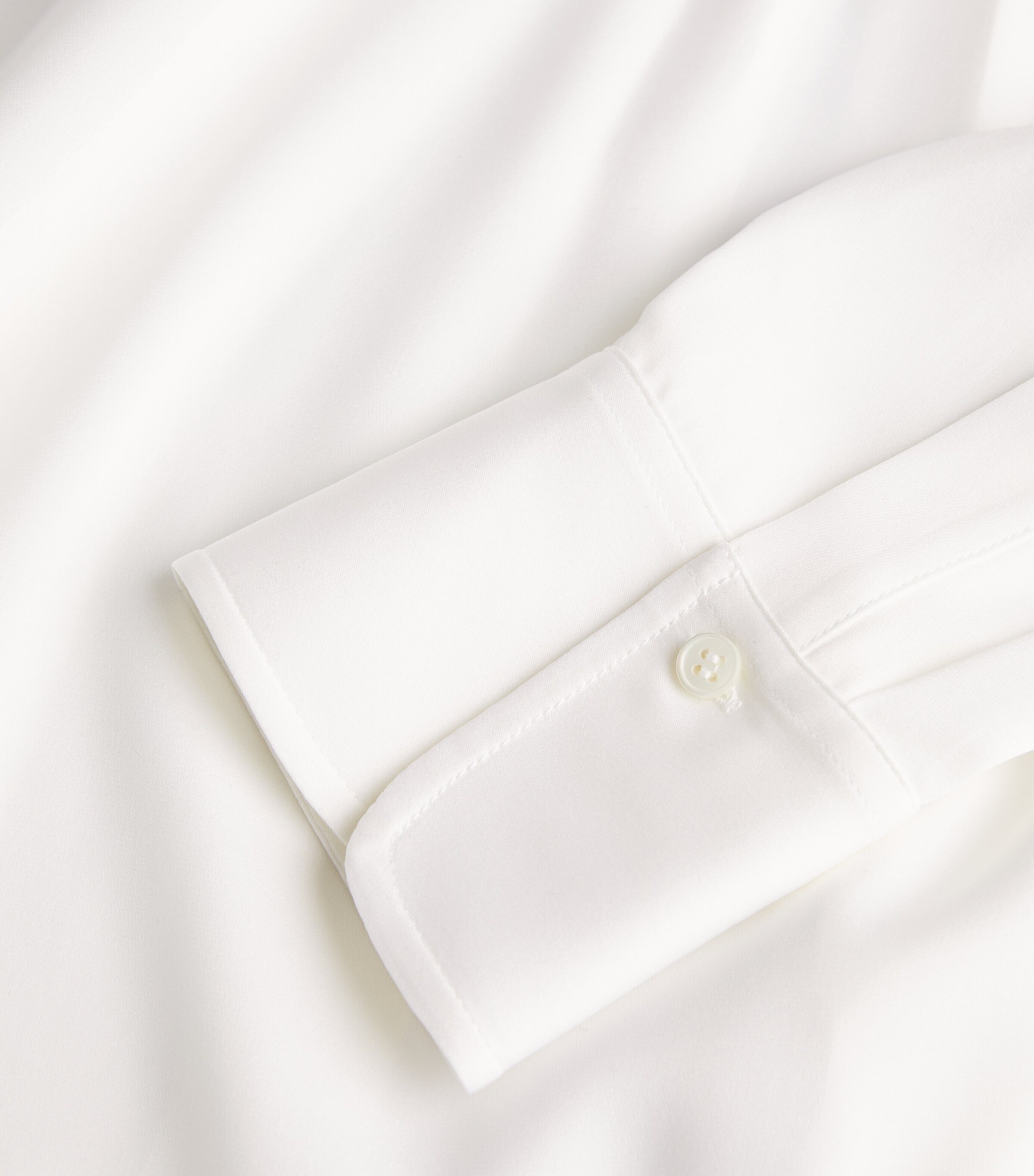 Silk-Blend Slim Shirt 137OWT Image 6