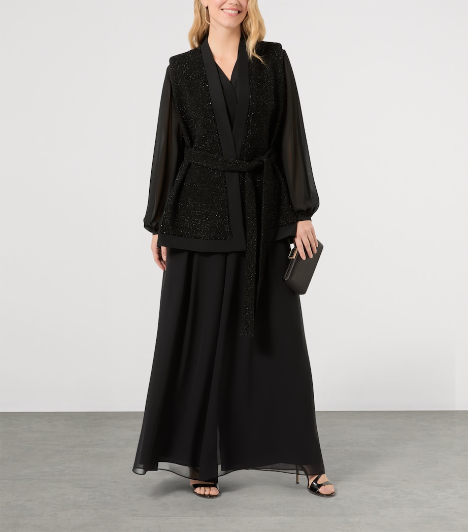 Marina Rinaldi Womens Top and Blouse Set Black Image 2
