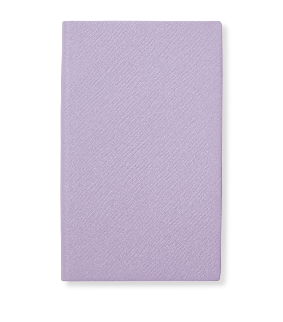 Leather Panama Notebook LILAC Image 1