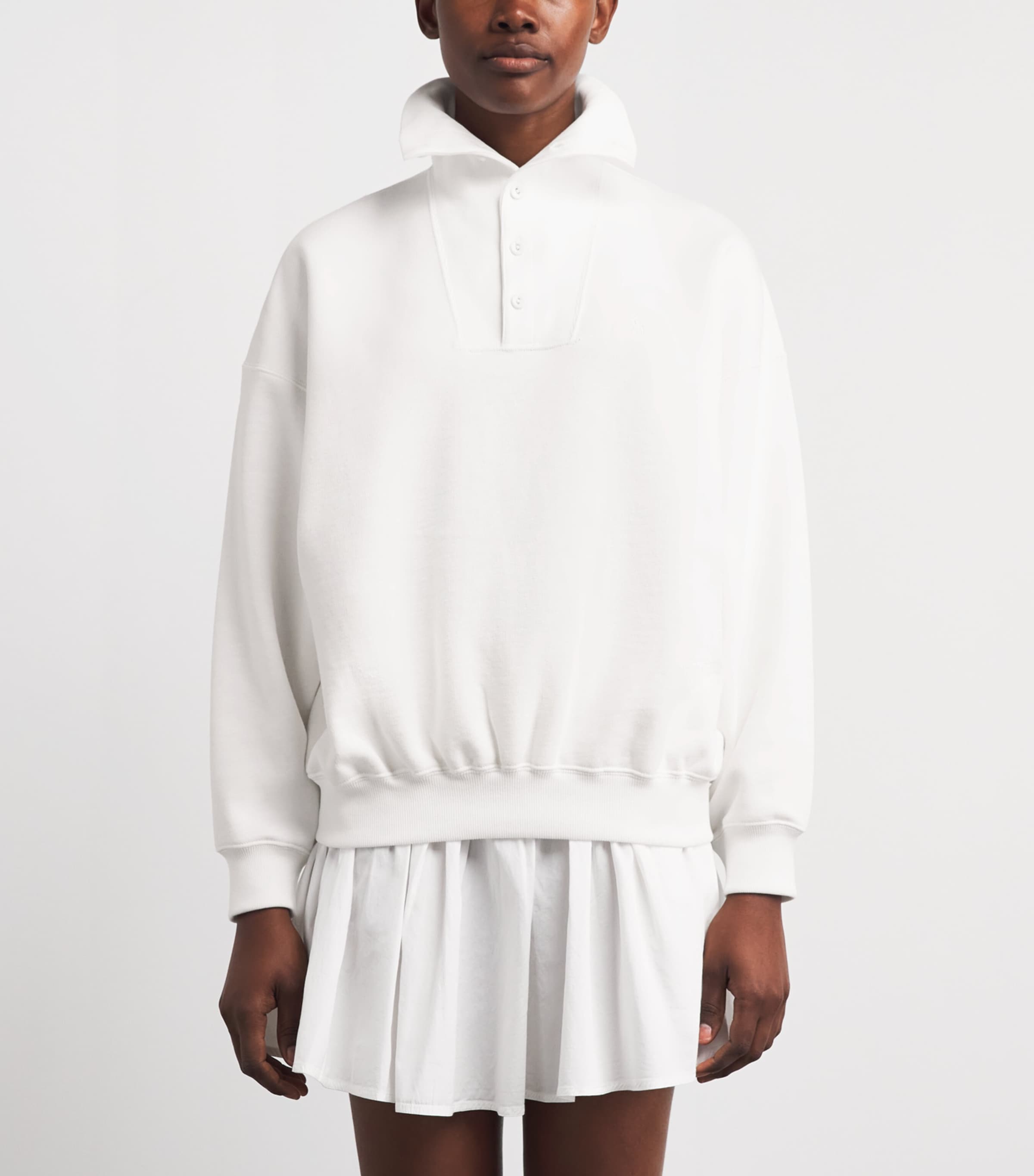 Polo Ralph Lauren Womens x Wimbledon Logo Sweatshirt White Image 4