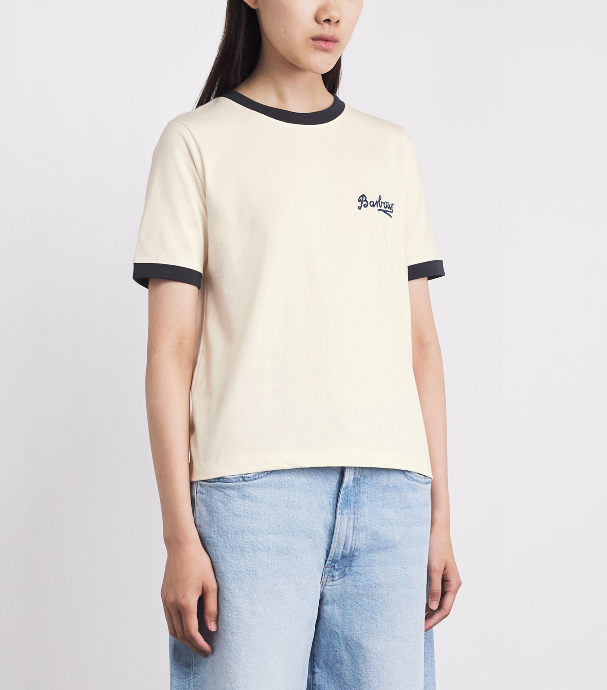 Barbour Womens Cotton Madeline T-Shirt Orginal Ec Image 4