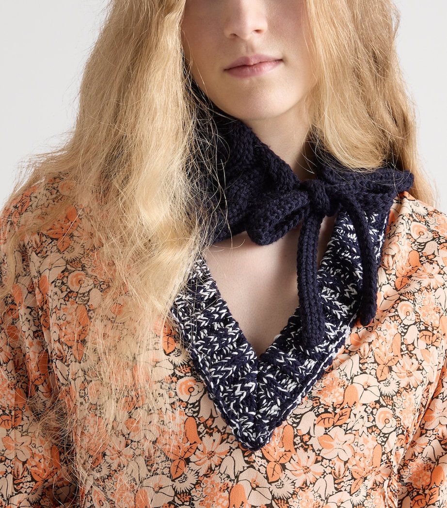 Silk-Blend Georgette Midi Dress F0075 Image 4