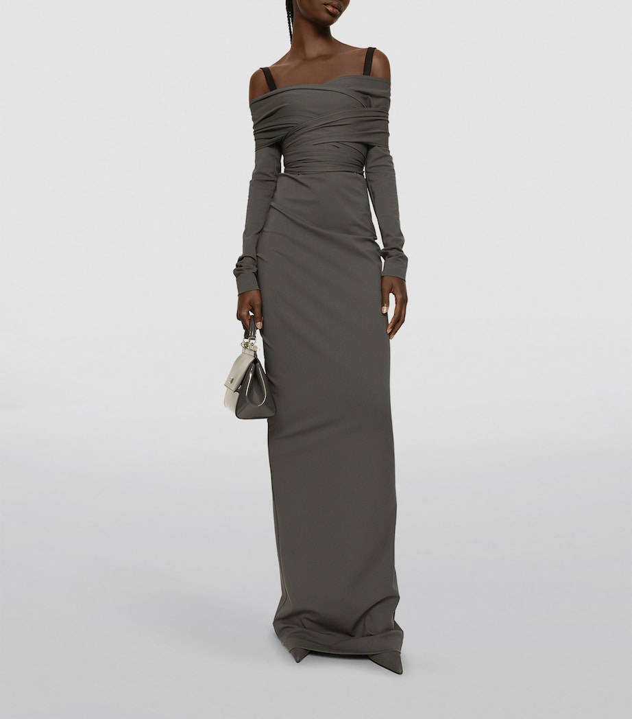 KIM DOLCE & GABBANA Sicily Top-Handle Bag 80748-GREY Image 4