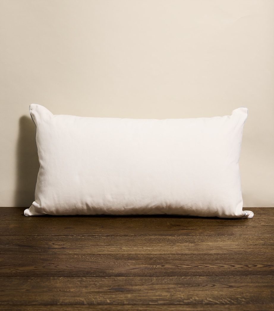 Kensington Down-Filled Pillow (50cm x 75cm) WHITE Image 1