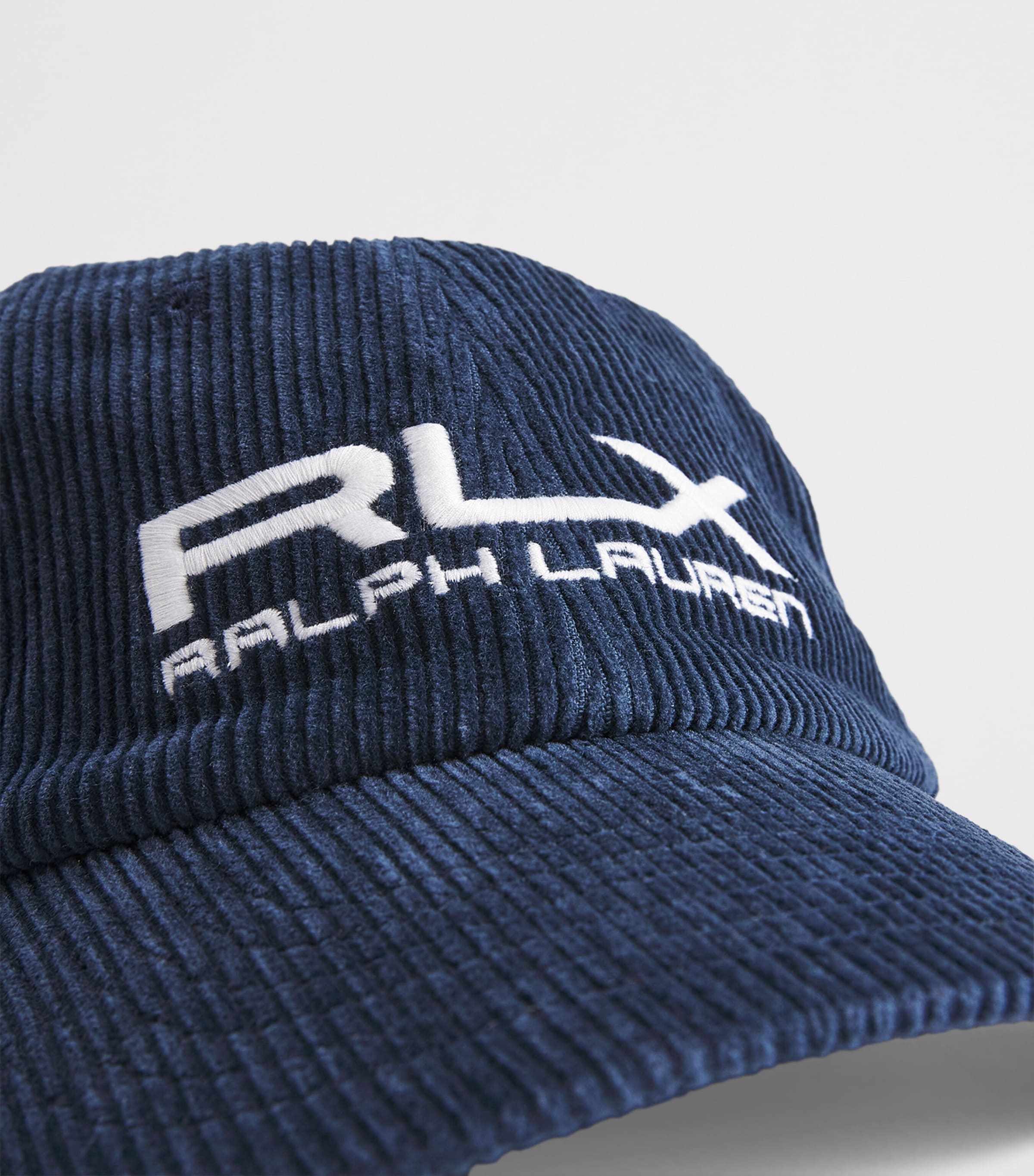 Corduroy Logo Baseball Cap REFINED NAVY Image 4