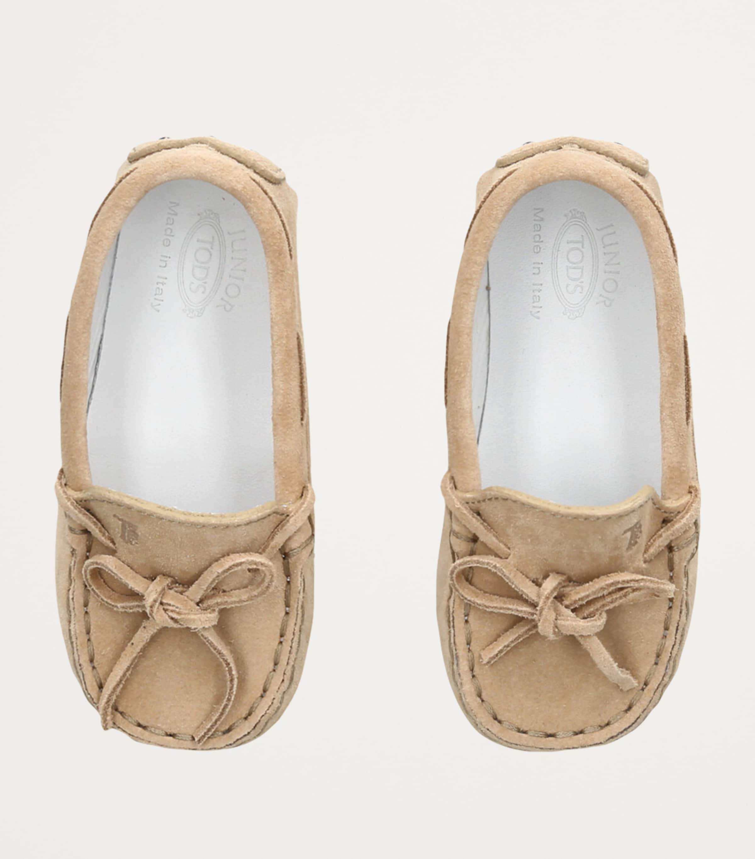 Suede Gommini Loafers BROWN Image 4