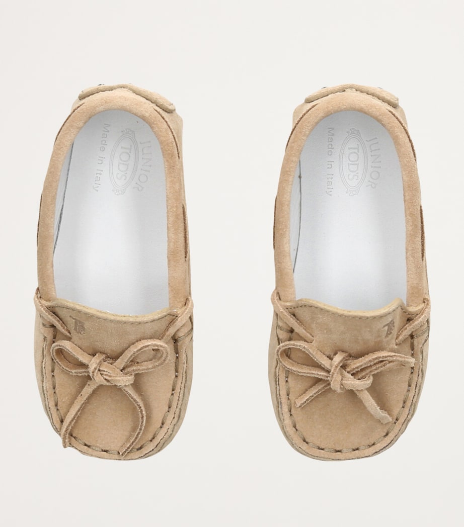 Suede Gommini Loafers BROWN Image 4