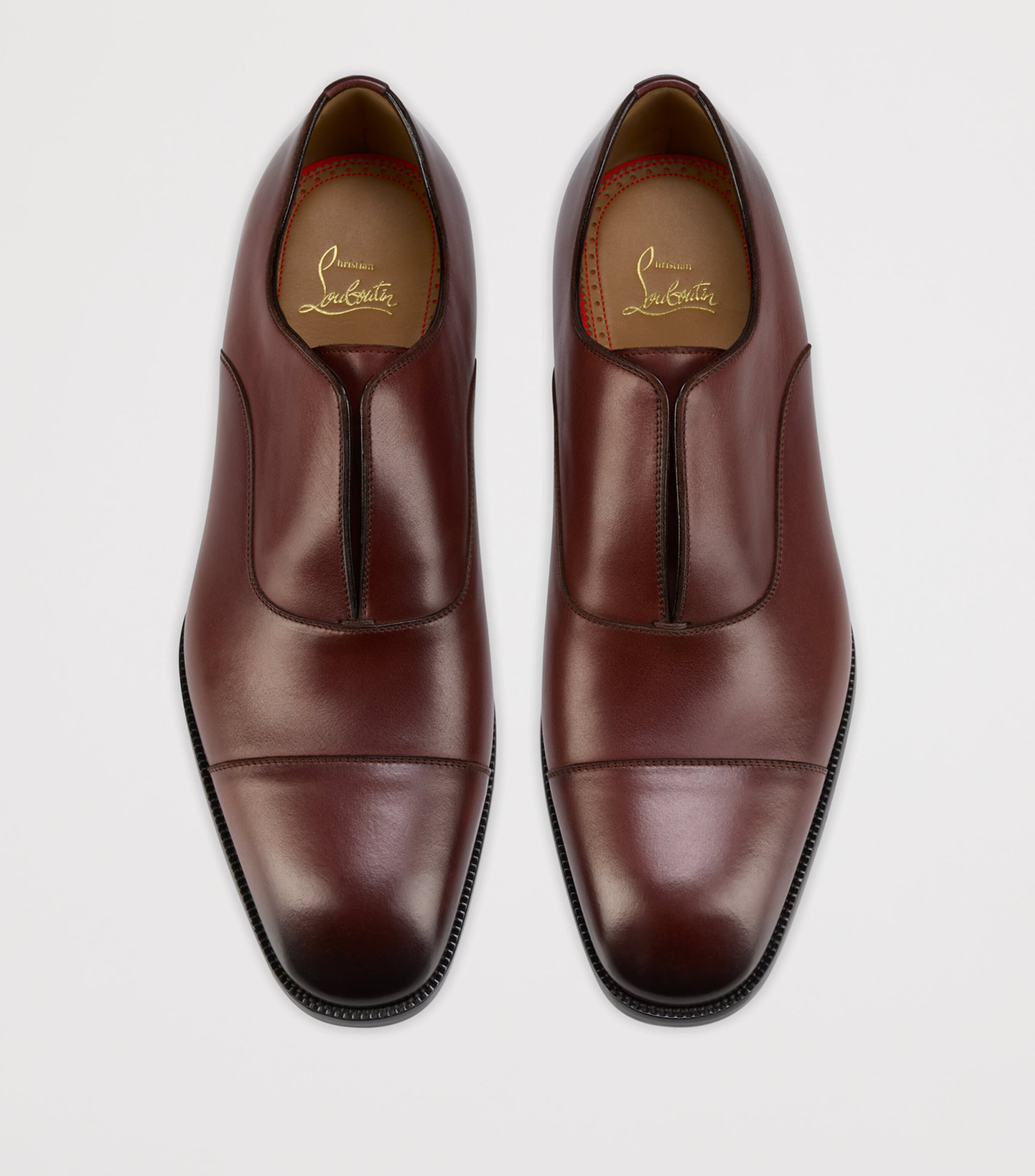 Alpha Male Calfskin Oxford Shoes BG71 Image 5