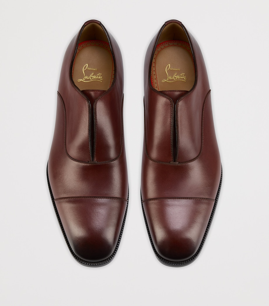 Alpha Male Calfskin Oxford Shoes BG71 Image 5