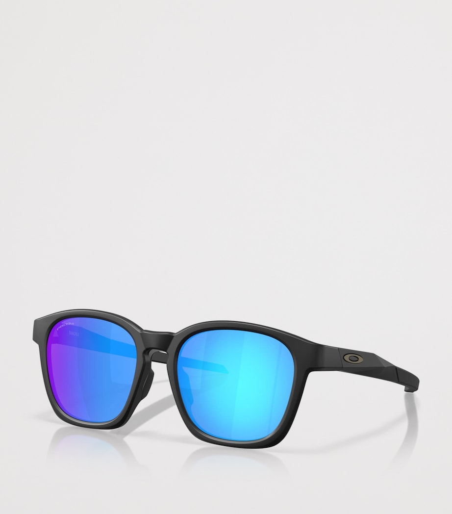 Oakley Shackle Square Sunglasses Black Image 2
