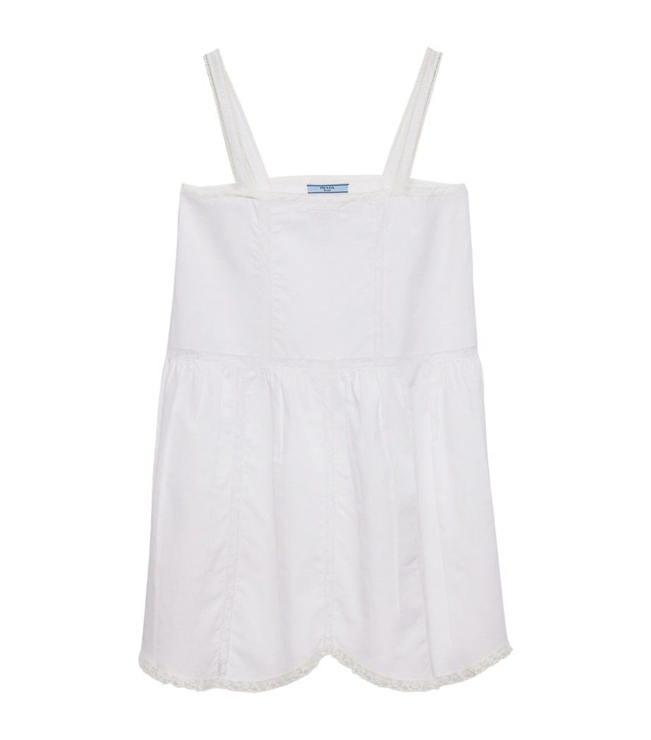 Cotton-Linen Mini Dress F0009 Image 1