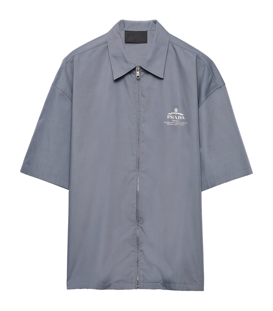 Technical-Cotton-Blend Shirt F0154 Image 1