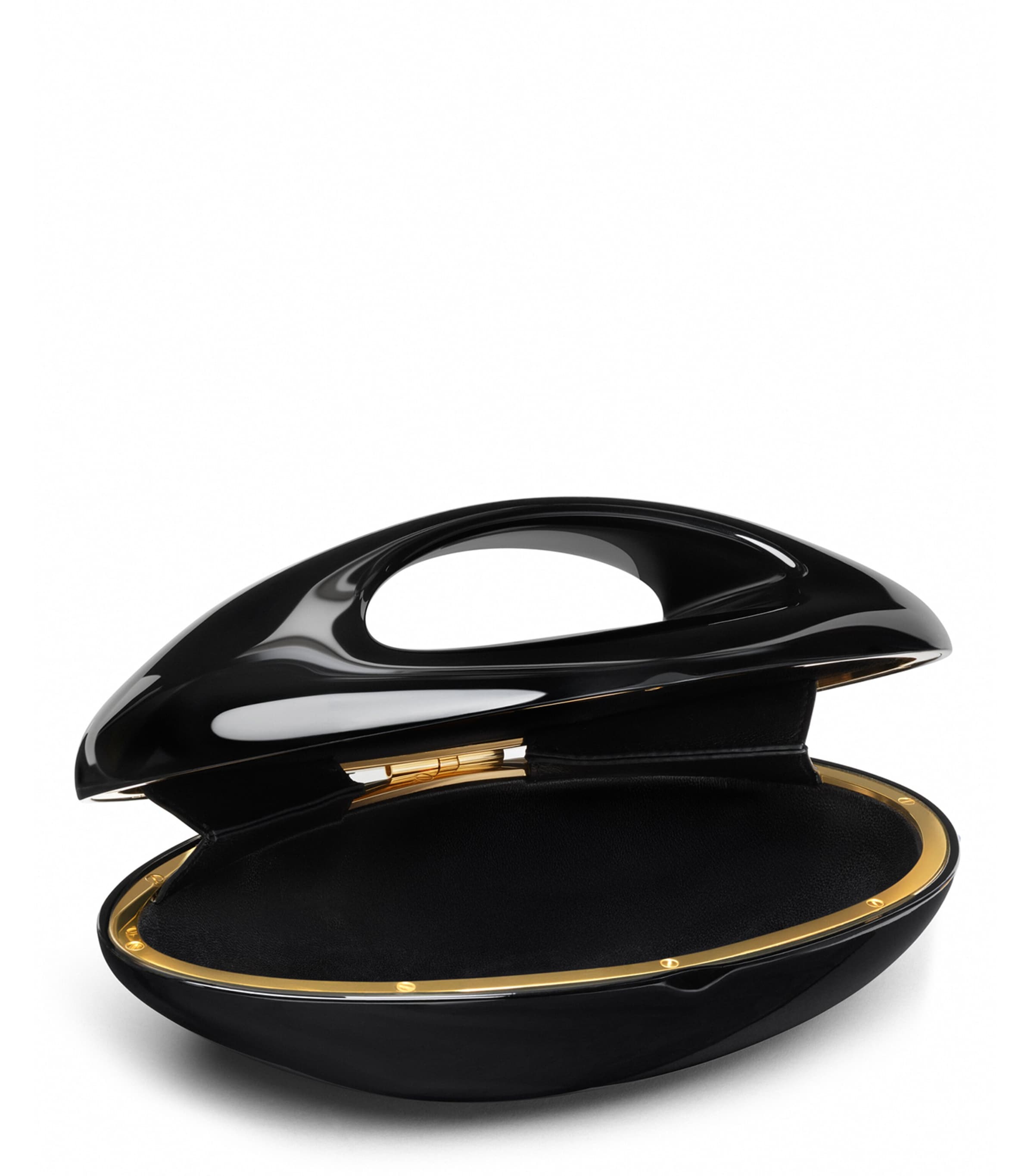 Alaïa Sculptural Clutch Bag Noir Image 4