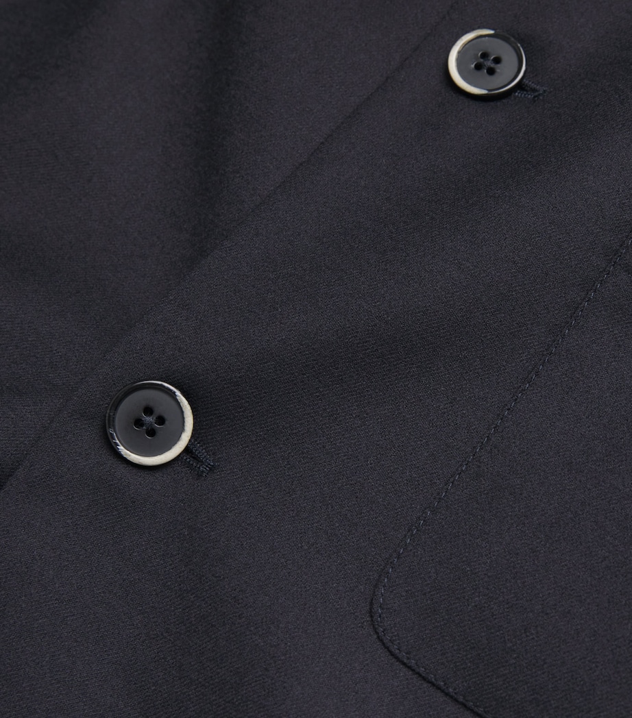 Cotton Twill Jacket 170 NAVY Image 5
