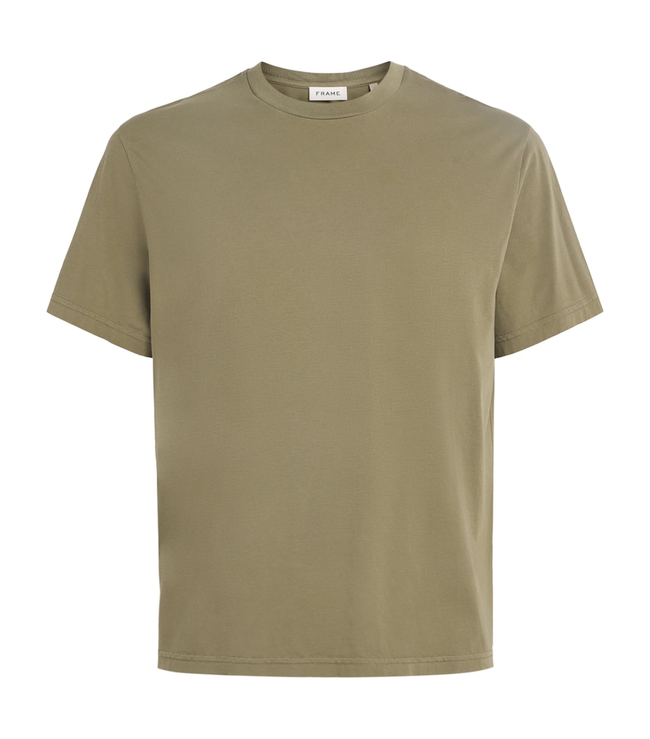 FRAME Mens Cotton T-Shirt Anbg Image 1