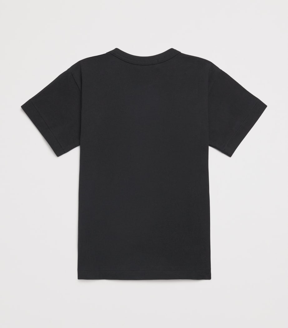 Comme Des Garçons Cotton Heart Logo T-Shirt (2-6 Years) Image 2