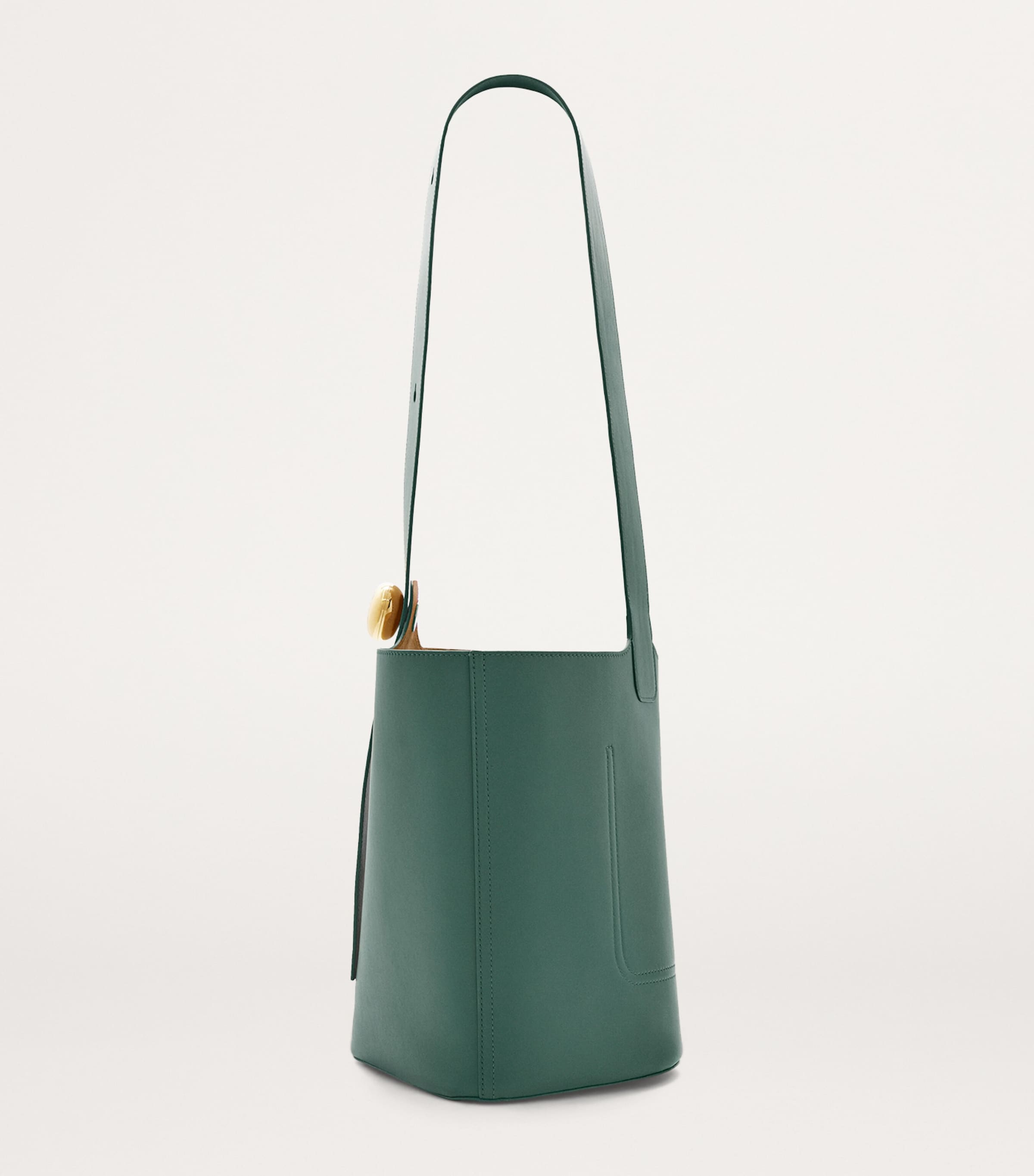 LOEWE Medium Leather Pebble Bucket Bag | Harrods UK