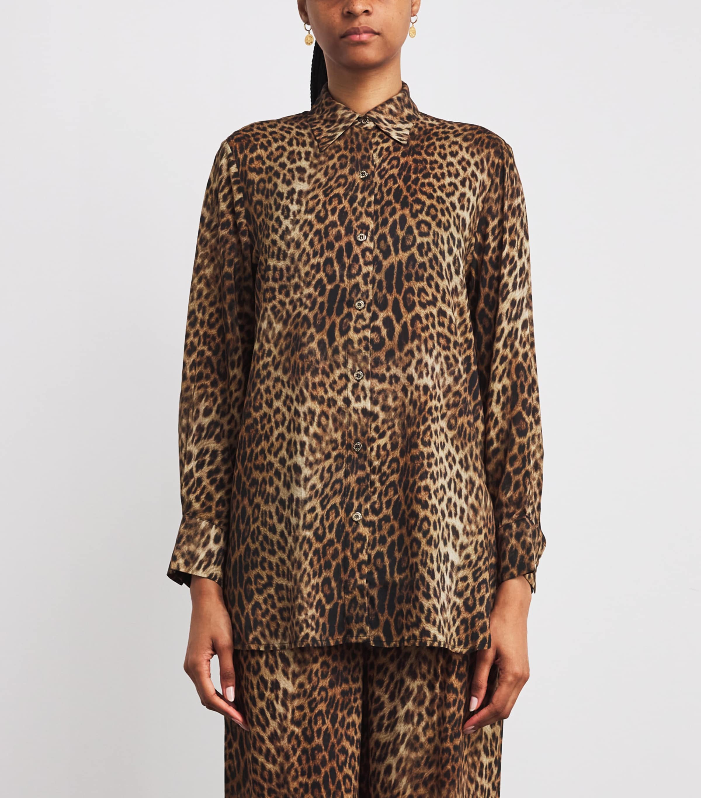 Cheetah Print Paige Shirt CHEETAH16 Image 3