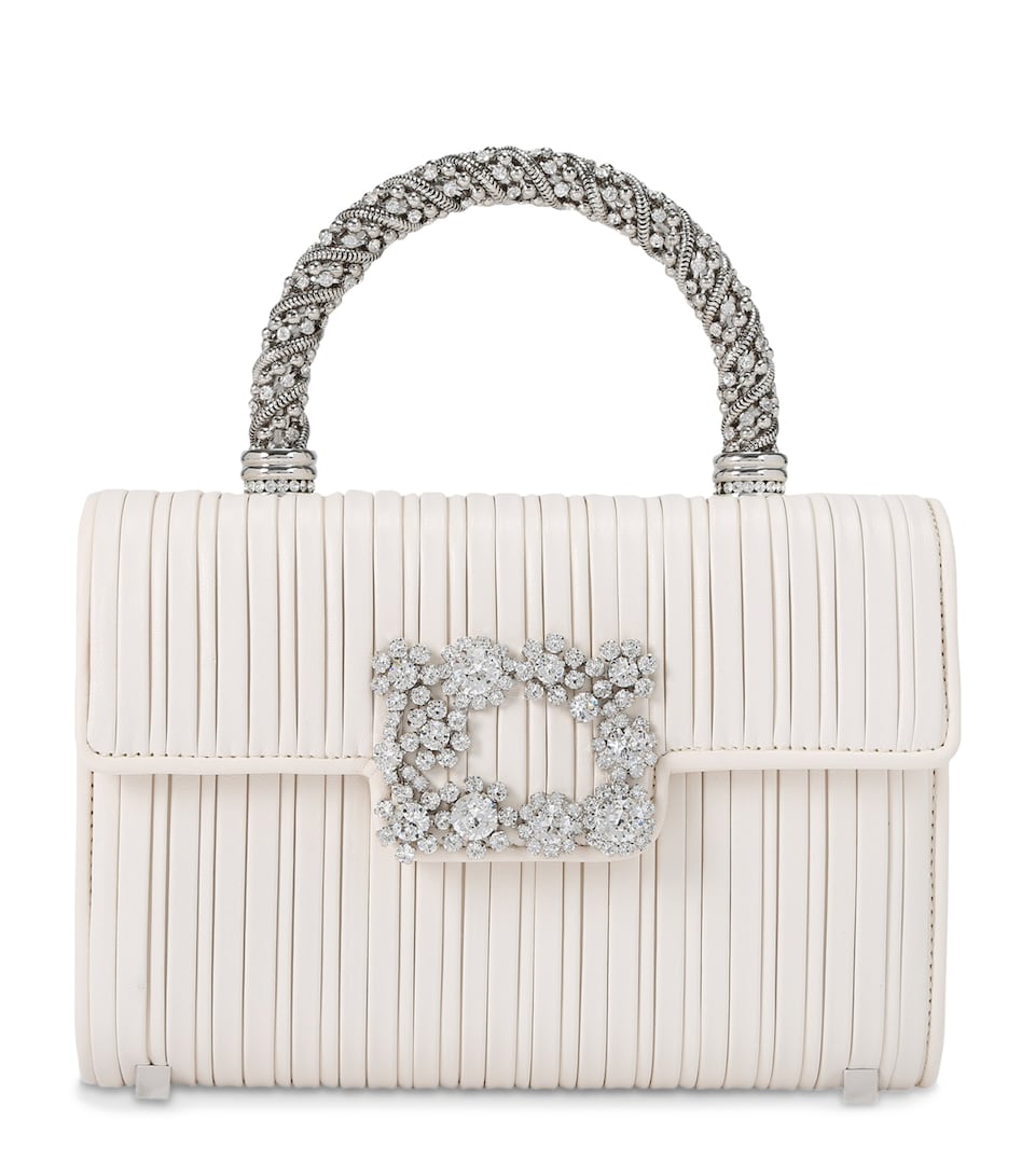 Mini Nappa Leather Jewel Top-Handle Bag