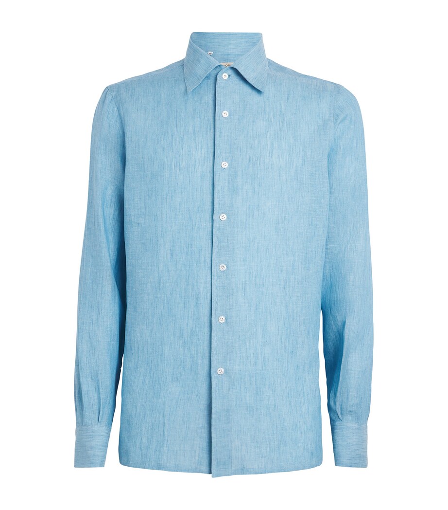 Cotton Shirt 140C - TURCHESE T26 Image 1