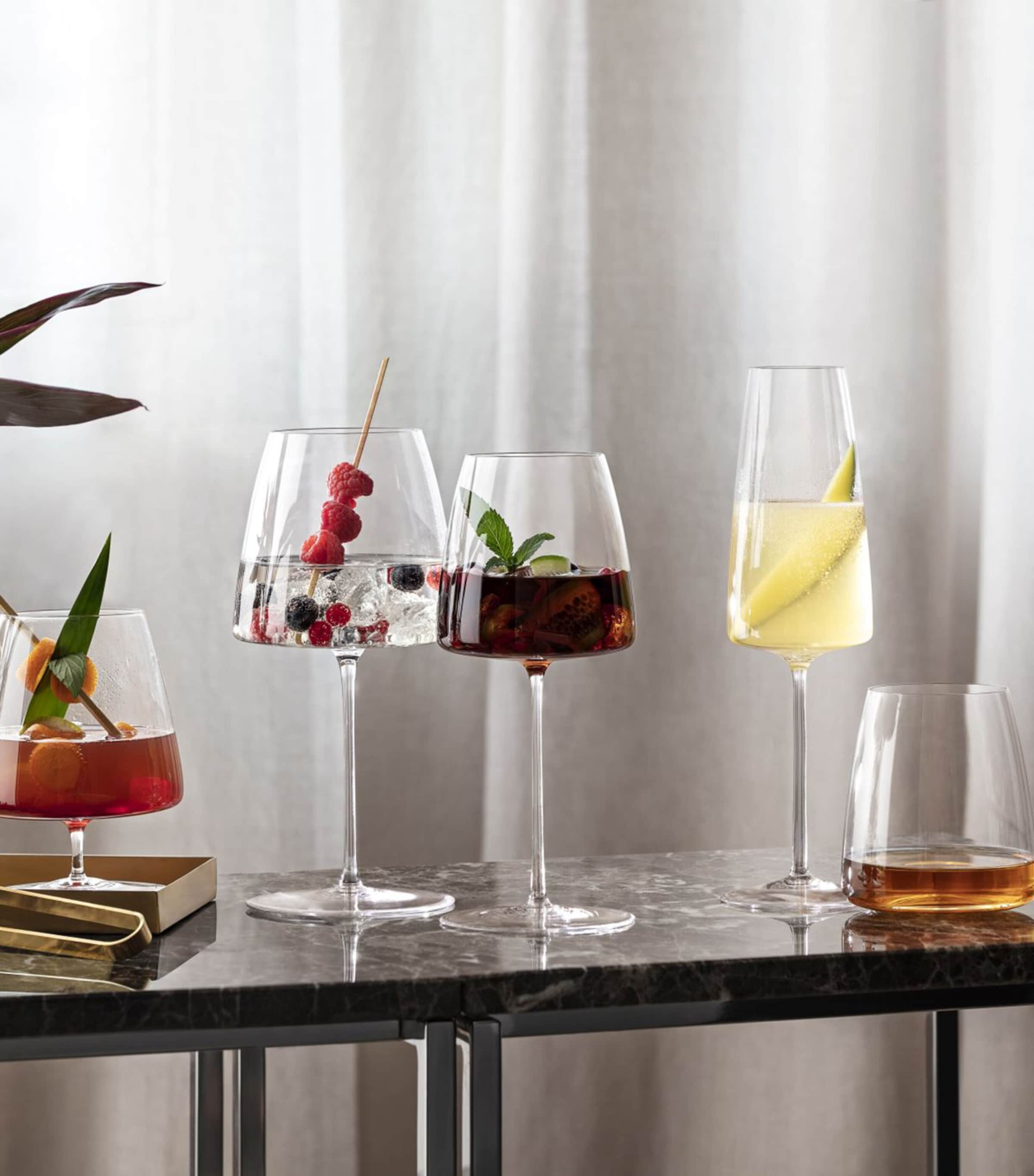 Set of 2 Crystal MetroChic Champagne Flutes (120ml) CLEAR Image 3