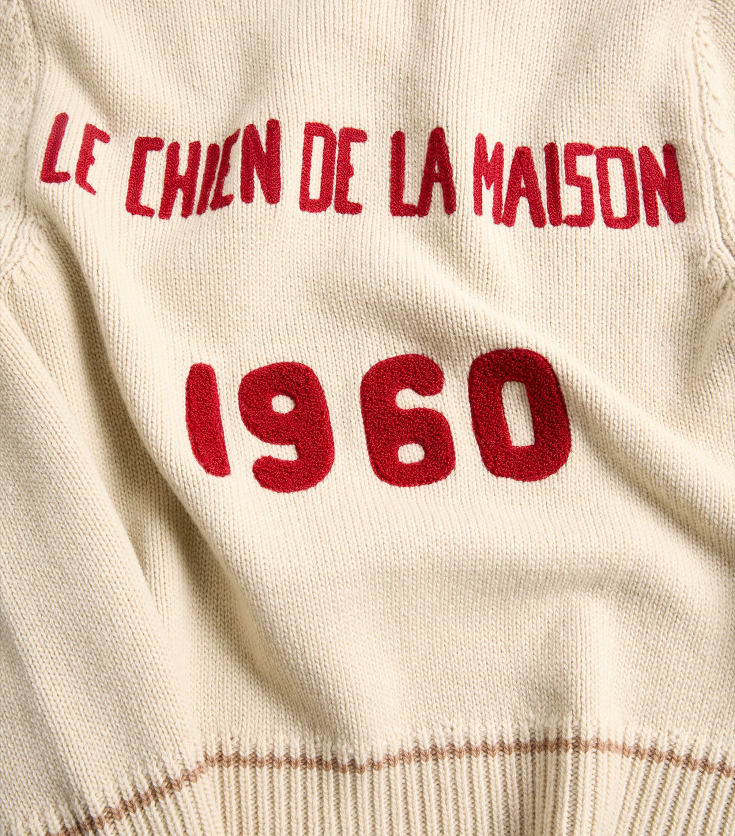 Virgin Wool Embroidered Sweater R0R Image 7