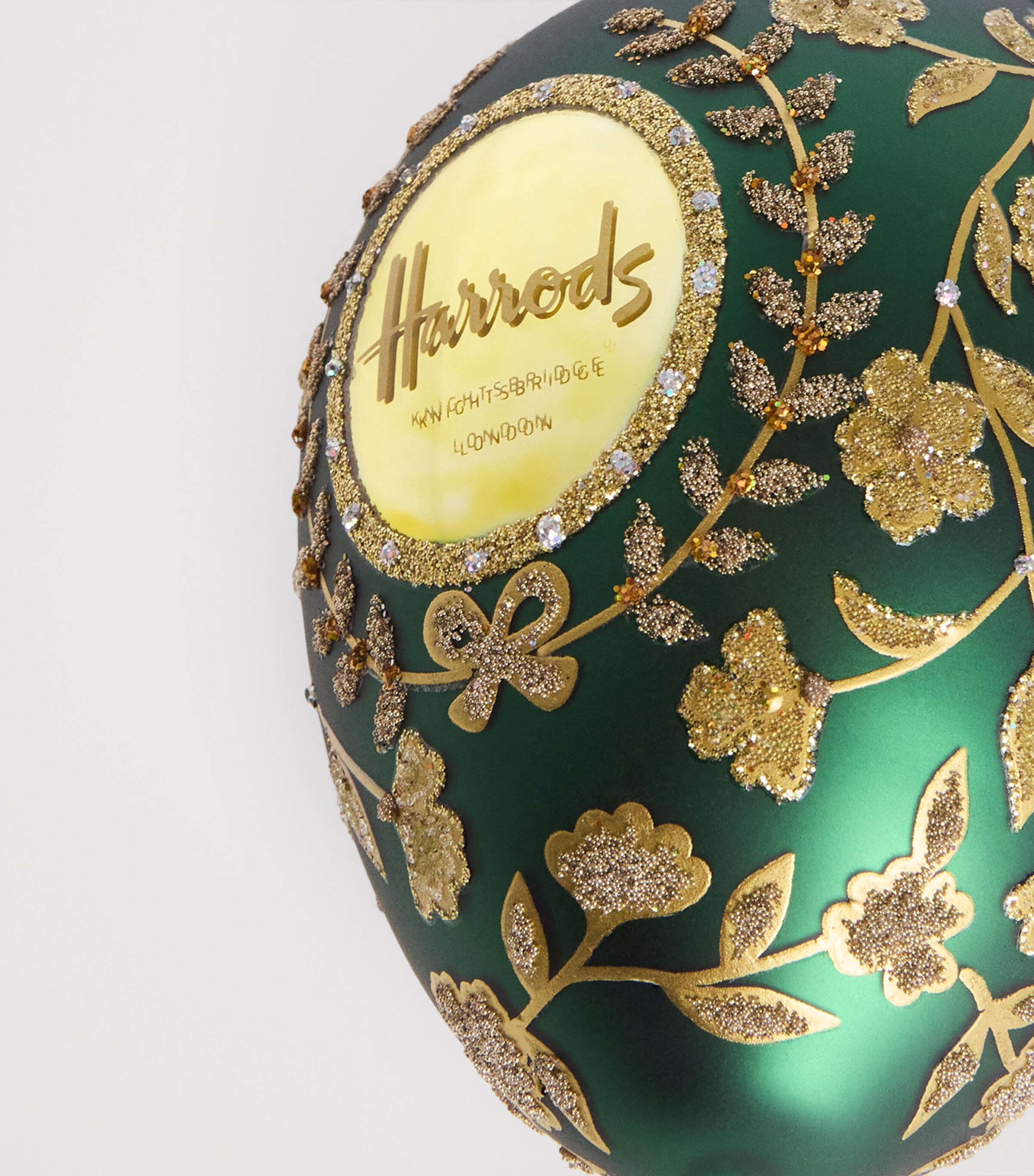 Harrods Large Egg Ornament Image 2