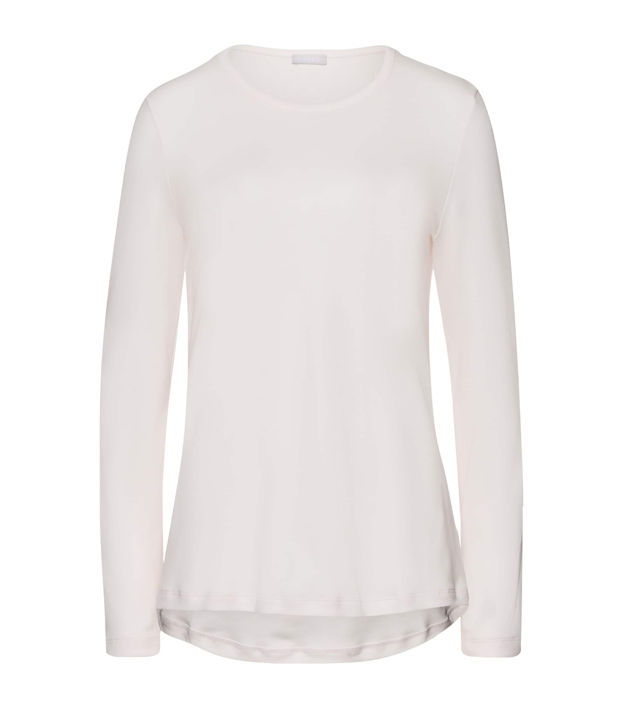 HANRO COTTON LOUNGY NIGHTS TOP