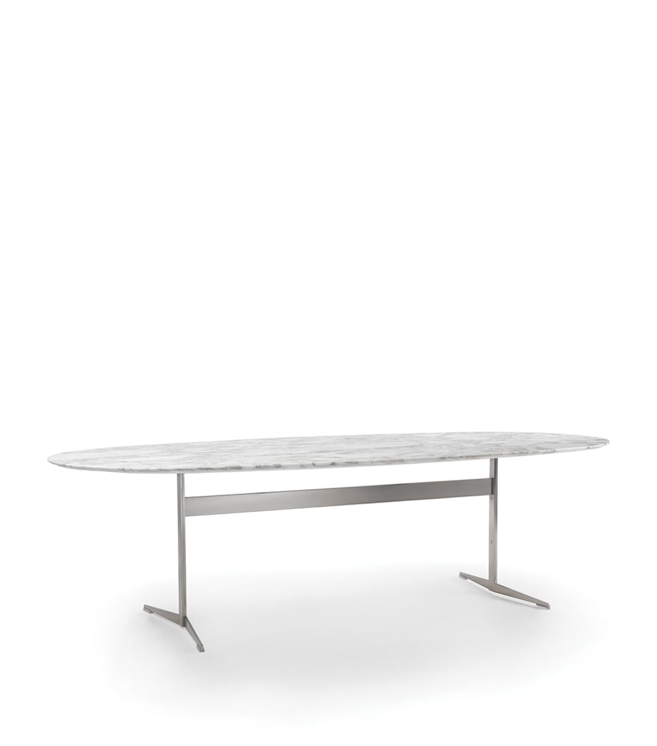 Fly Oval Table GOLDEN CALACATTA Image 4