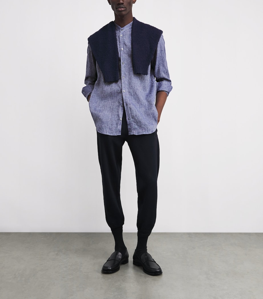 Linen Guru-Collar Shirt 919 Image 2