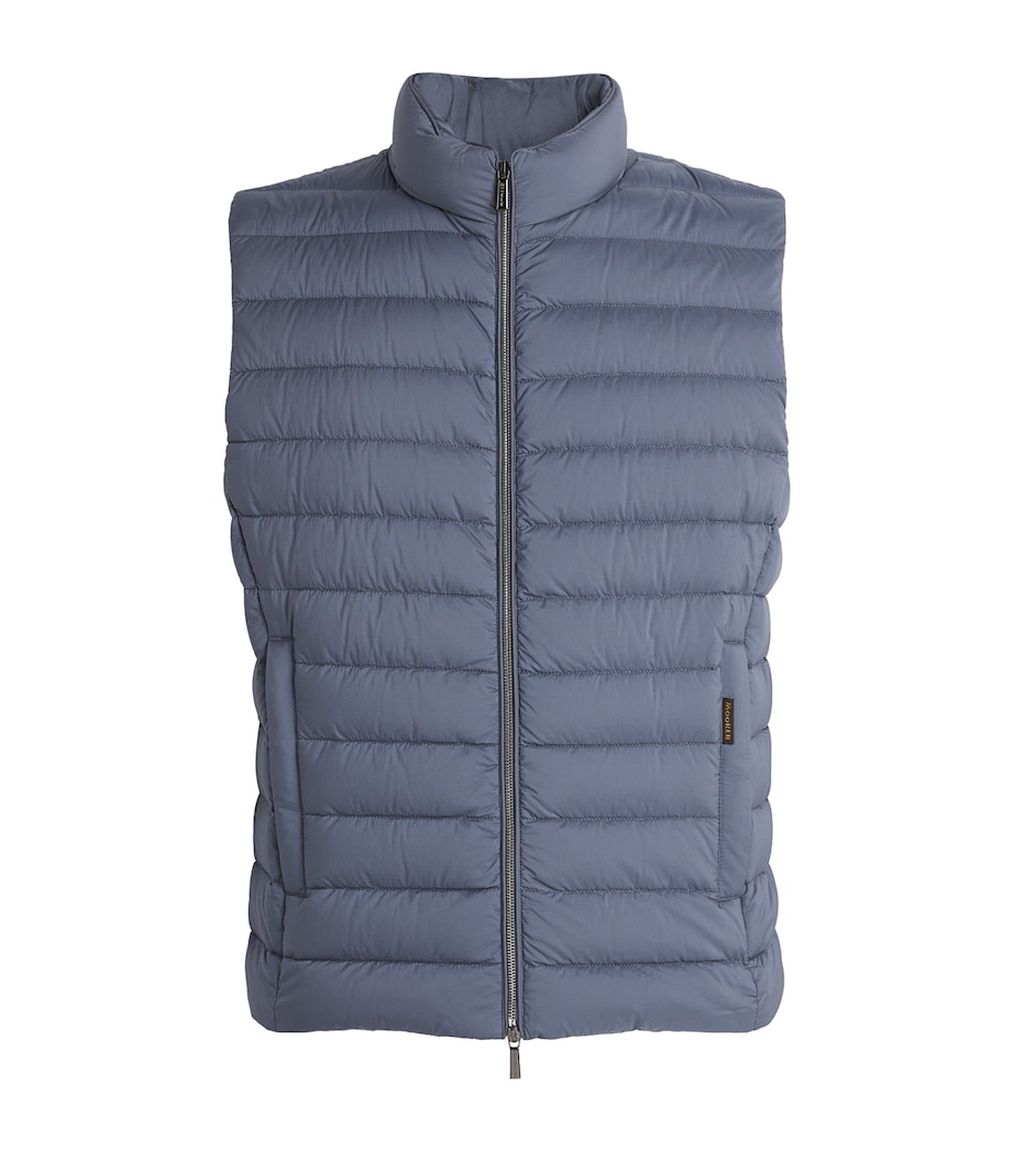 Quilted Calaf Gilet CHAMBRAY U0703 Image 1