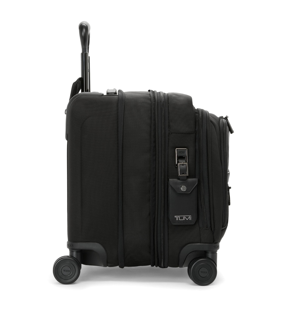 Tumi Alpha 4 Deluxe Laptop Expandable Wheeled Briefcase (45cm) Black Image 4