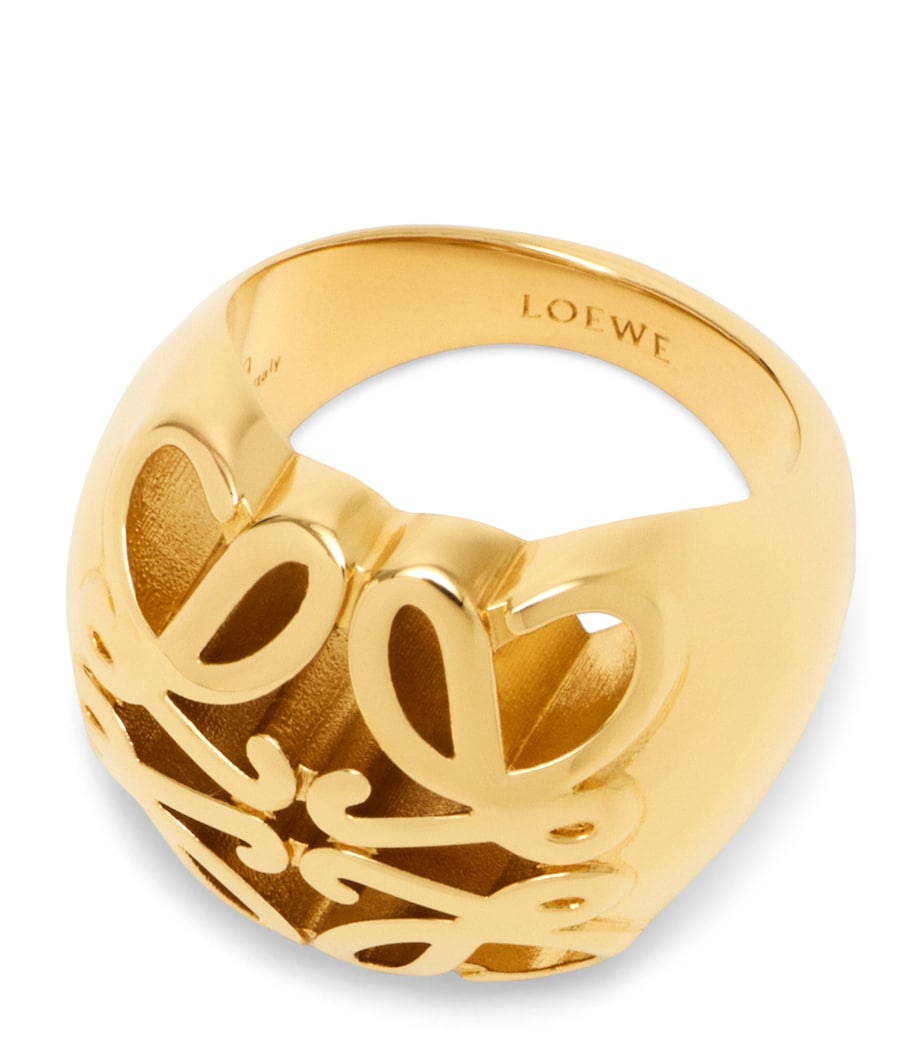 Bombe Anagram Ring GOLD Image 1