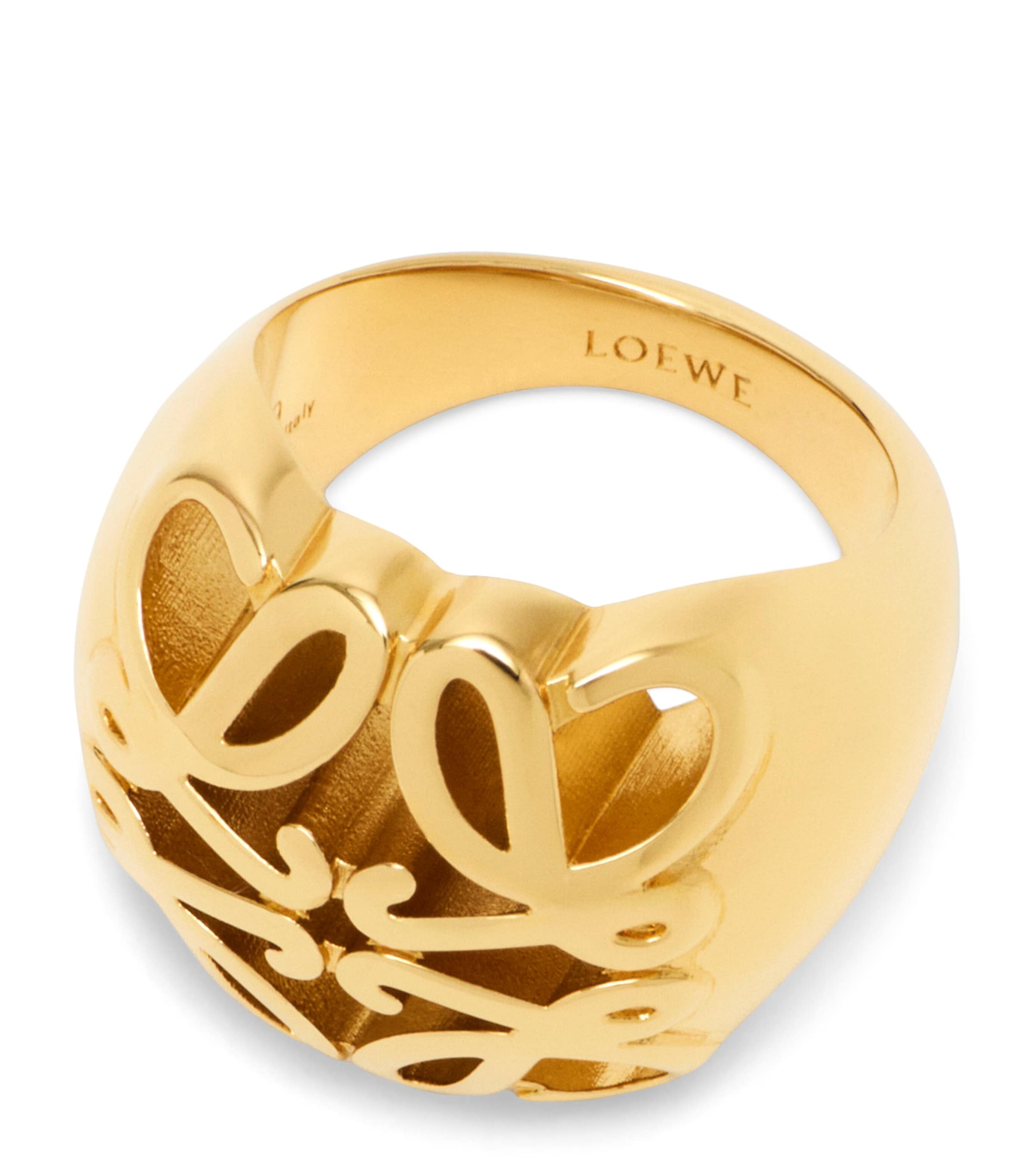 LOEWE Bombe Anagram Ring | Harrods US