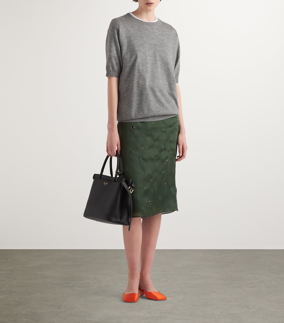 Cashmere Crew-Neck Sweater F0031 Image 2