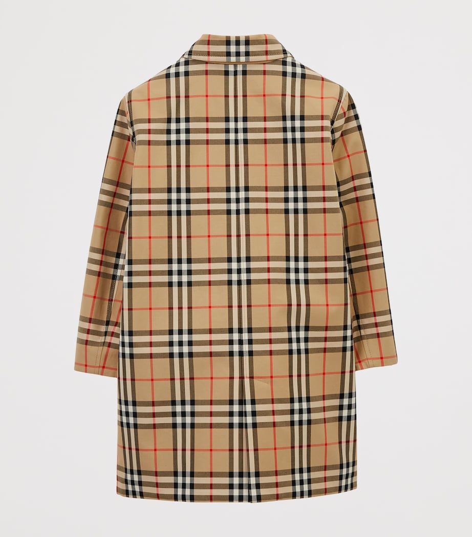 Cotton Reversible Car Coat (3-12 Years) ARCHIVE BEIGE IP CHK Image 3