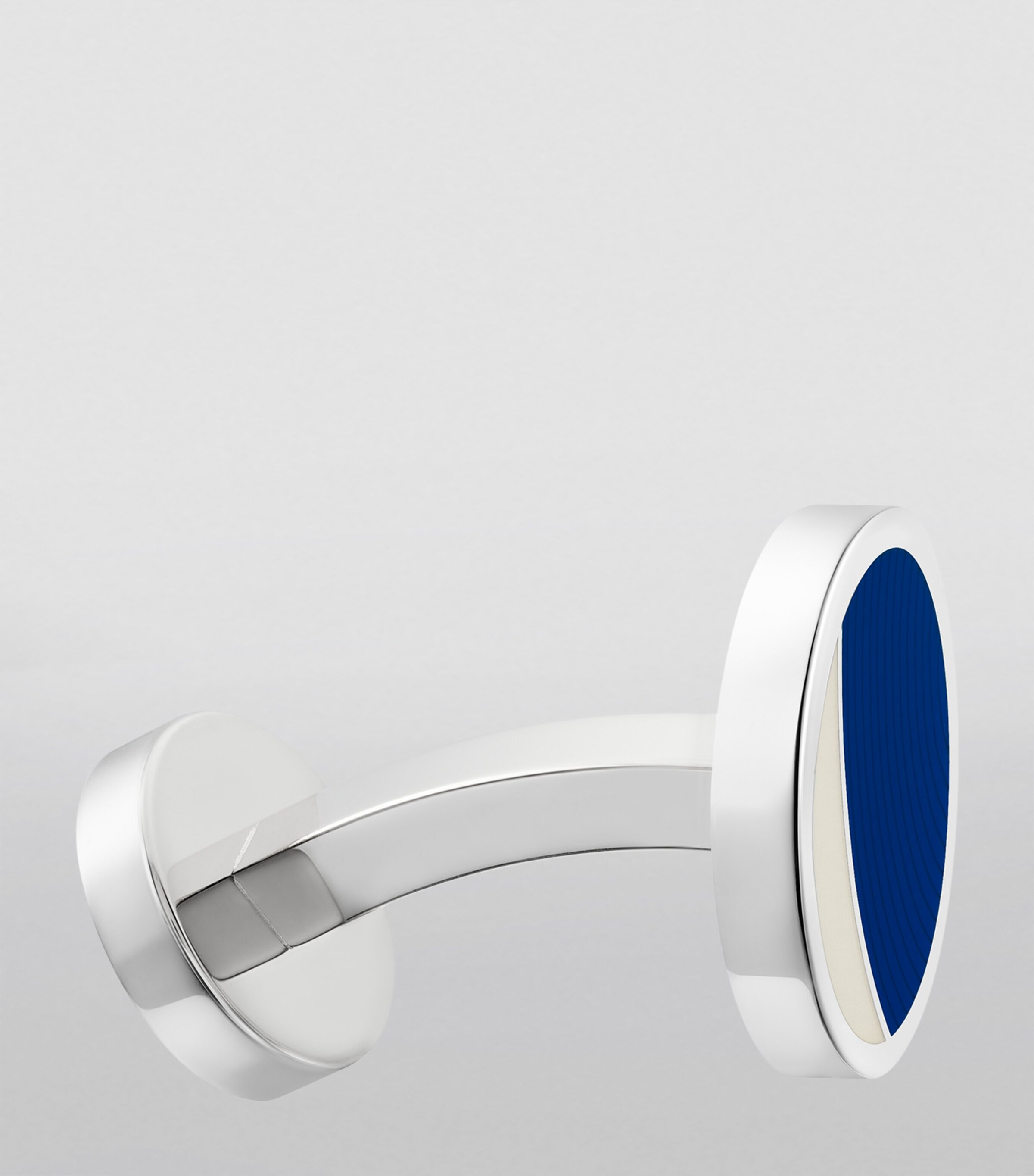 Cartier Sterling Silver Moon Phase Cufflinks Sterling Silver Image 4