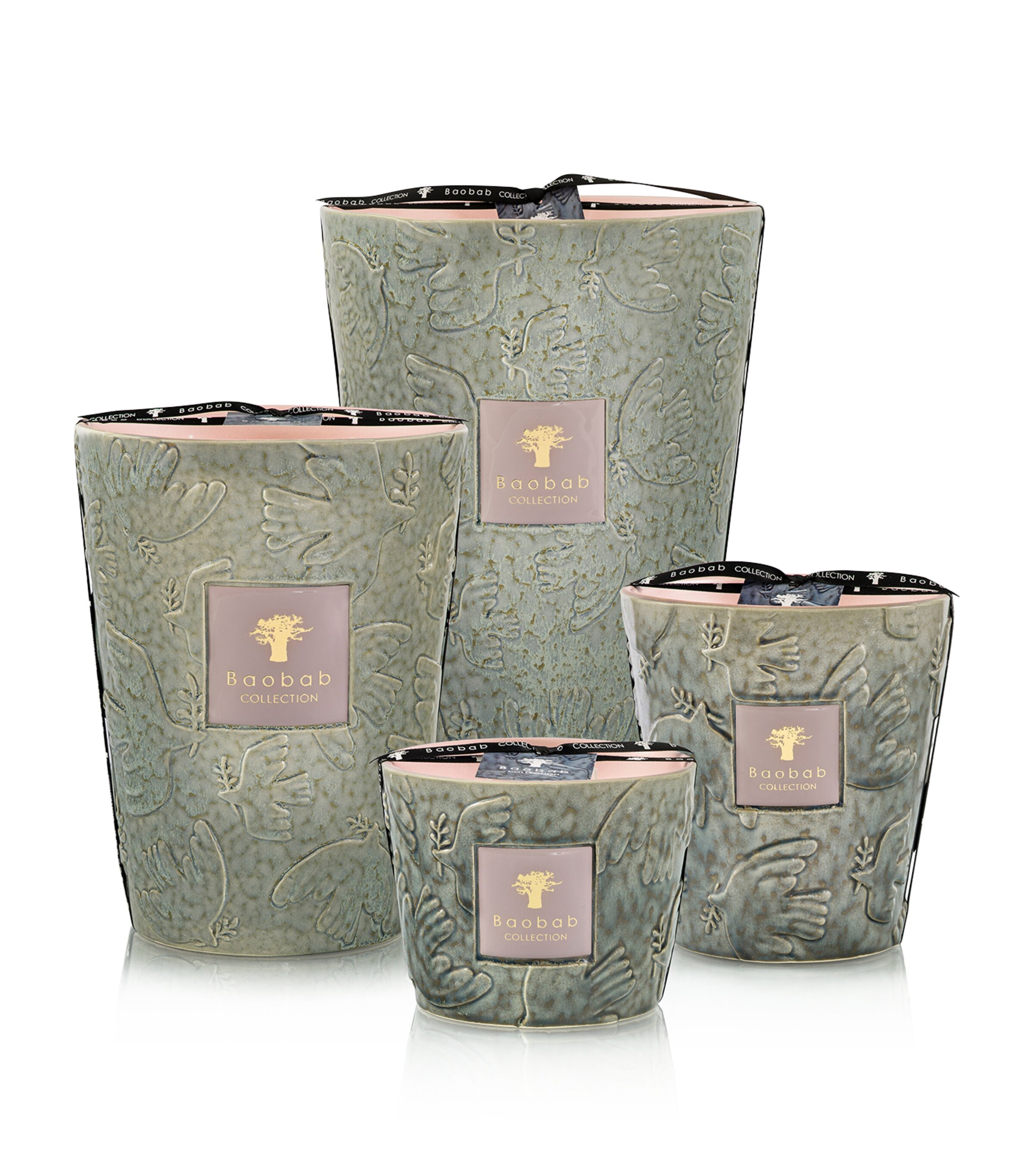 Baobab Collection Colombe Scented Candle (190g) Green Image 4