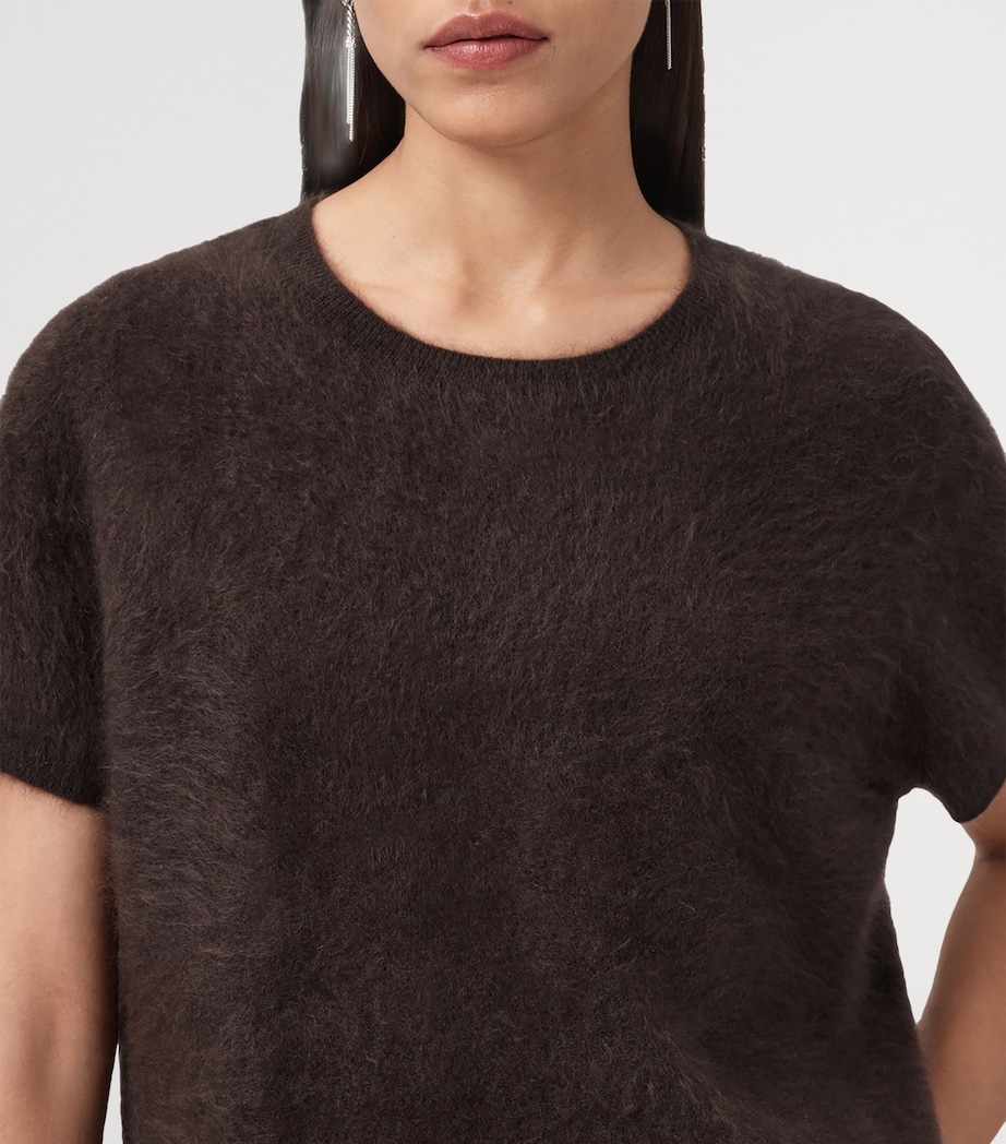 Cashmere Rebel T-Shirt OXBLOOD RED Image 6