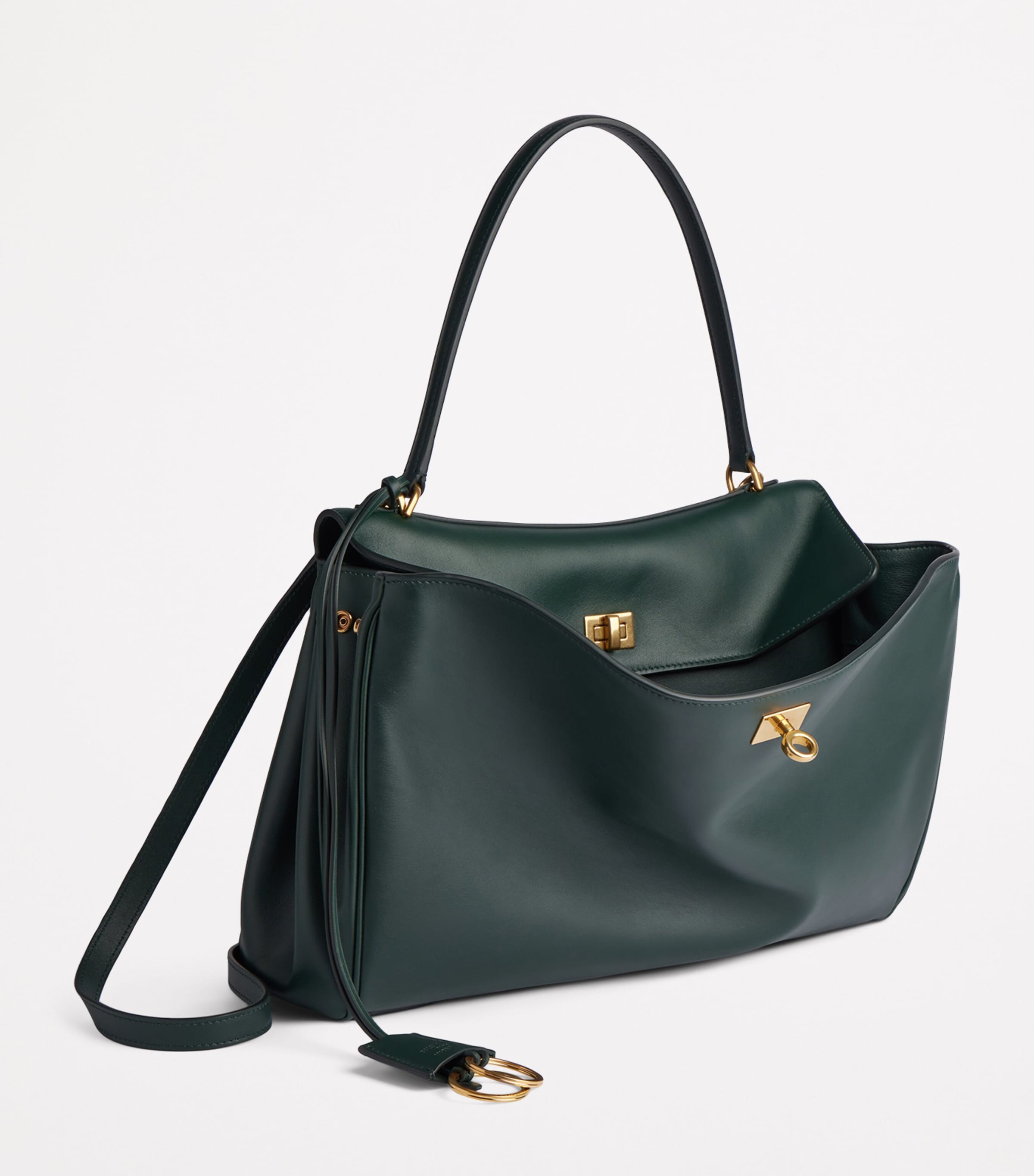 Leather Rodeo Top-Handle Bag 3614 Image 3