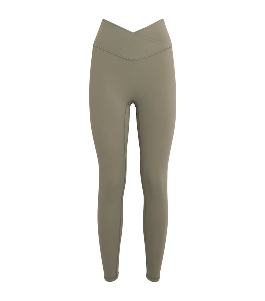 Ultimate Wrap Over Leggings OLIVE GREEN Image 1